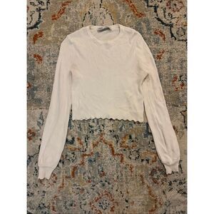 Zara Ribbed Crop Top